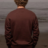 70's SRF LA Unisex Crewneck - Chocolate - Heidi Merrick
