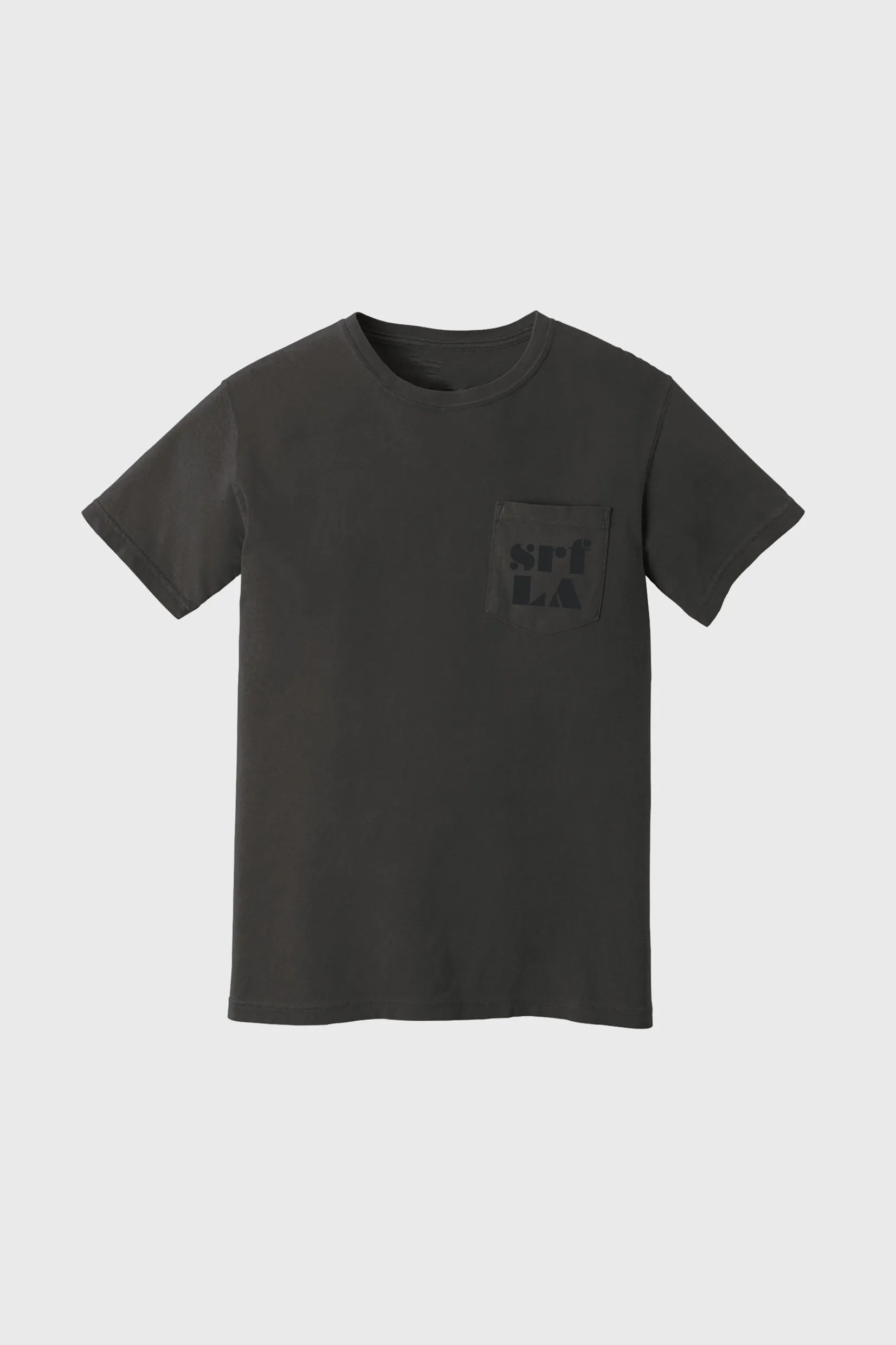 70's SRF LA Tee - Black On Black - Heidi Merrick