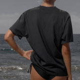 SRF LA Classic Tee - Black on Washed Black