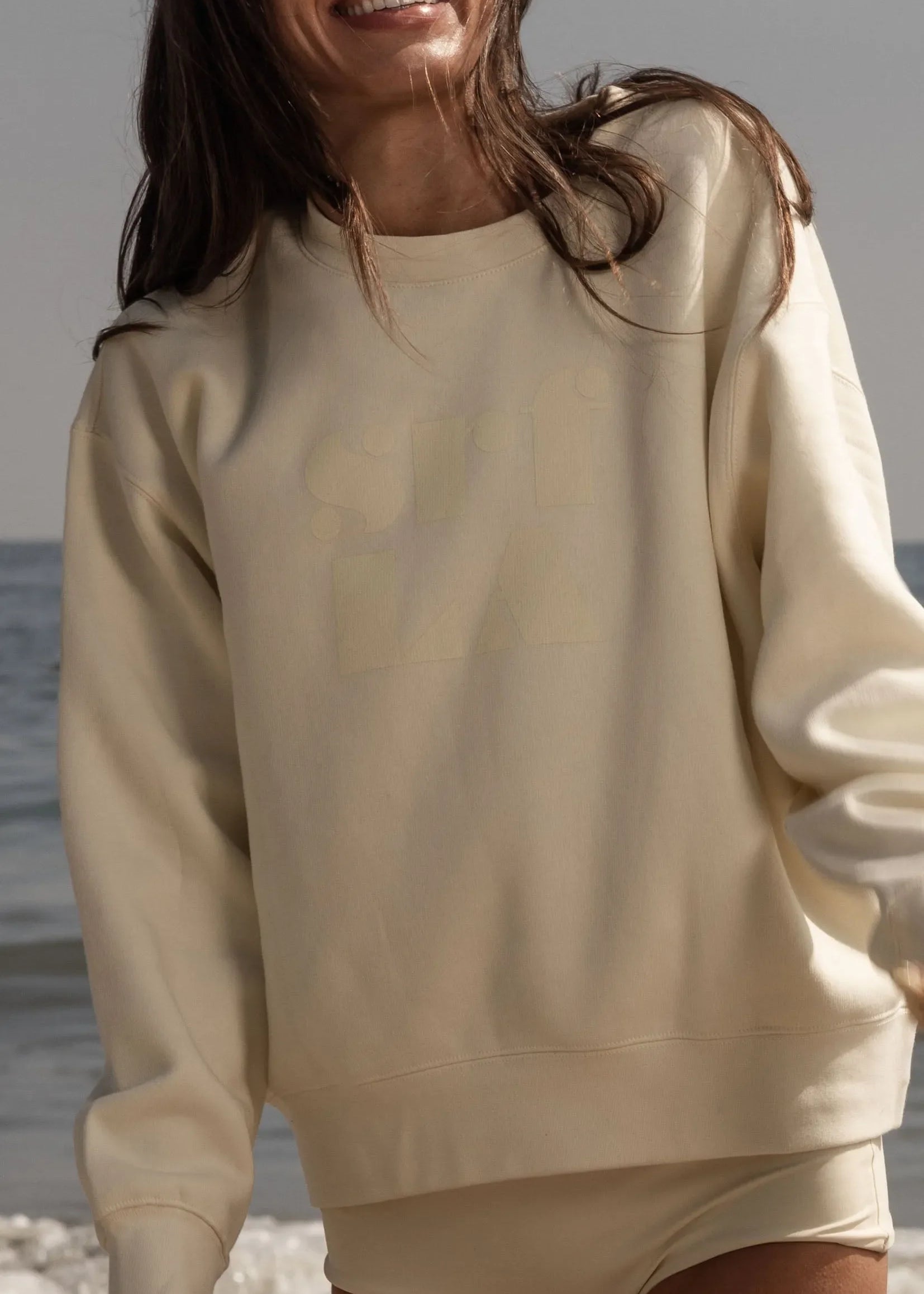 70's SRF LA Classic Crewneck - Butter - Heidi Merrick