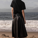 70'S SRF LA TEE - BLACK ON BLACK - Heidi Merrick