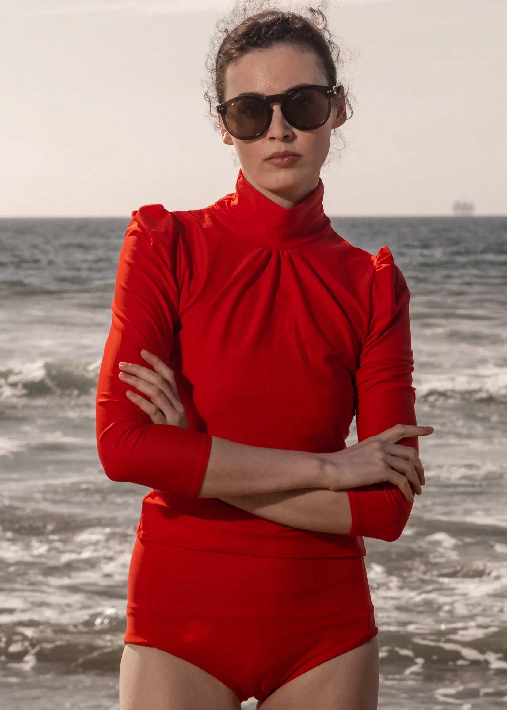 Izzy Rashguard - Poppy - Heidi Merrick