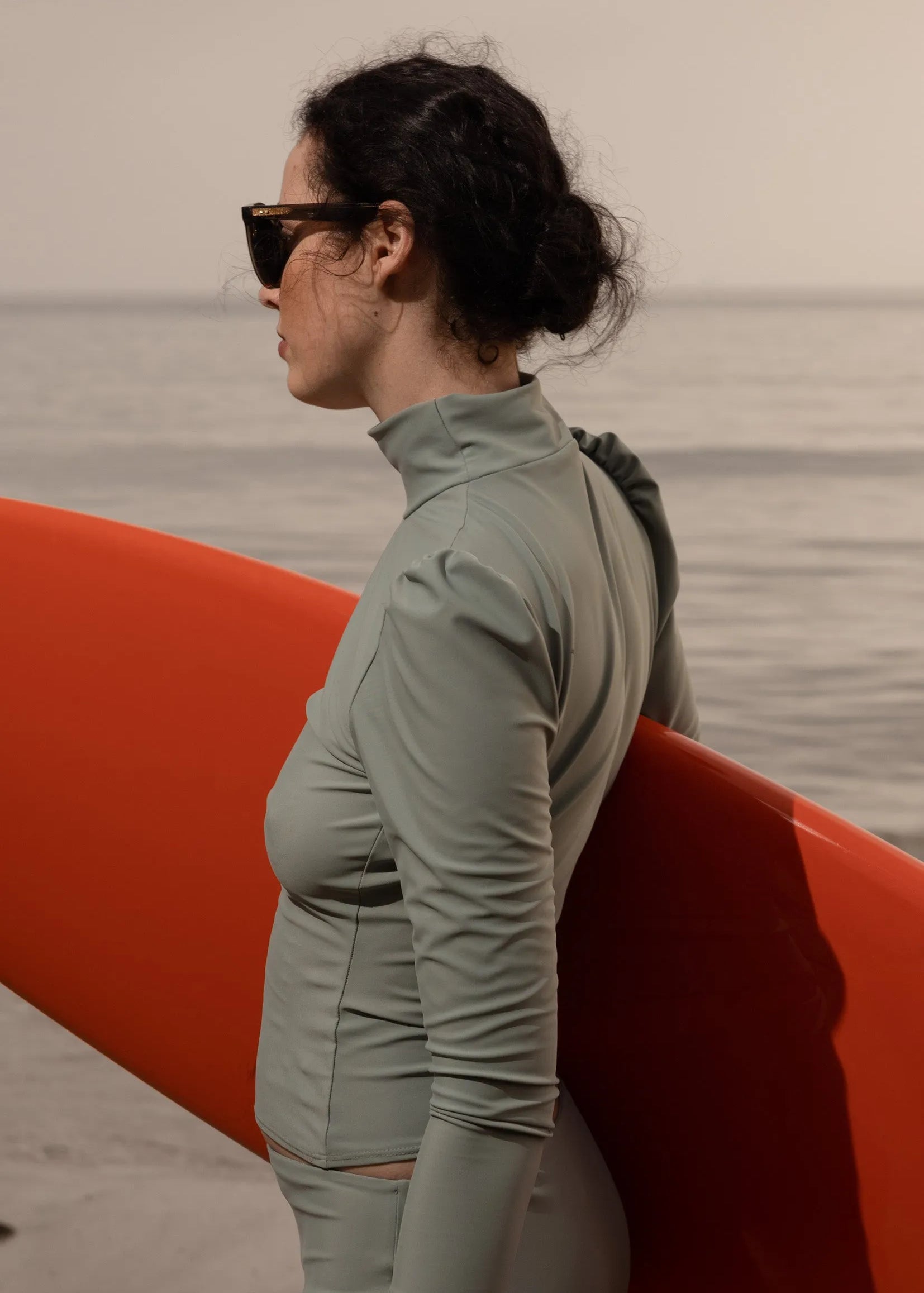 Izzy Rashguard - Agave - Heidi Merrick