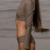 Lautrec Rash Guard - Great White - Heidi Merrick