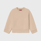 Barrel Sleeve 70's SRF LA Crewneck - Antique Cream Embroidered