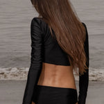 Lautrec Rash Guard - Black - Heidi Merrick