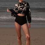 Barrel Sleeve 70's SRF LA Crewneck - Ingua - Heidi Merrick