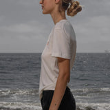 70's SRF LA Slim Tee - Red Embroidered - Heidi Merrick