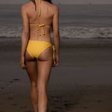 Knotted Bikini Bottom - Yellow Fin - Heidi Merrick