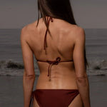 Knotted Bikini Bottom - Walnut - Heidi Merrick