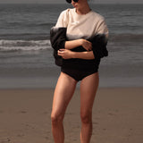 Barrel Sleeve 70's SRF LA Crewneck - Moonlight - Heidi Merrick
