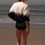 Barrel Sleeve 70's SRF LA Crewneck - Moonlight - Heidi Merrick