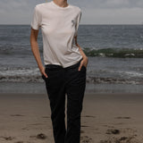 70's SRF LA Slim Tee - Navy Embroidered