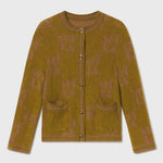 SRF Cardi - Frog - Heidi Merrick