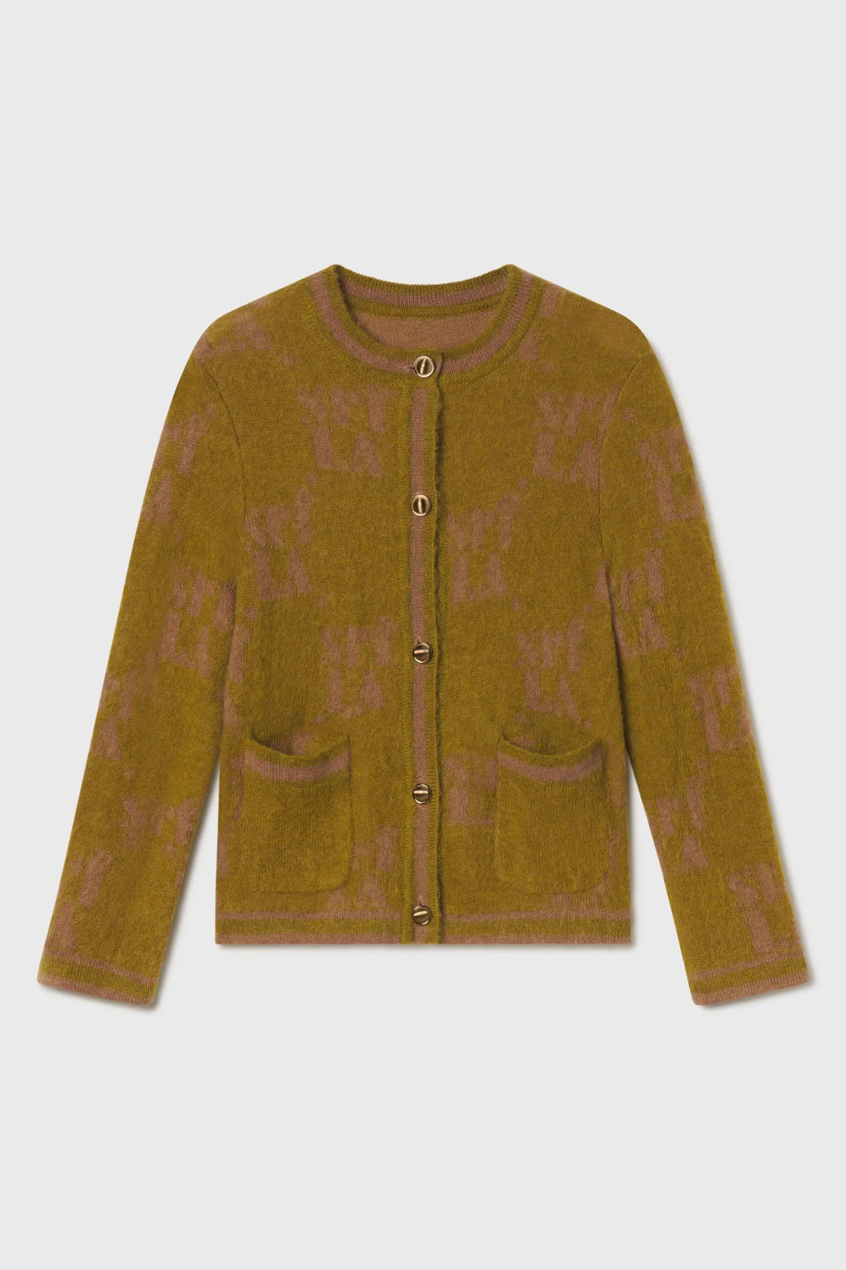 SRF Cardi - Frog - Heidi Merrick