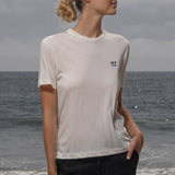 70's SRF LA Slim Tee - Navy Embroidered