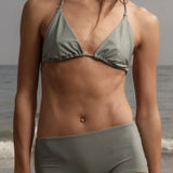 Knotted Triangle Top - Agave - Heidi Merrick