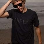 SRF LA Tee - Black on Black - Heidi Merrick