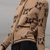 SRF Cardi - Toast - Heidi Merrick