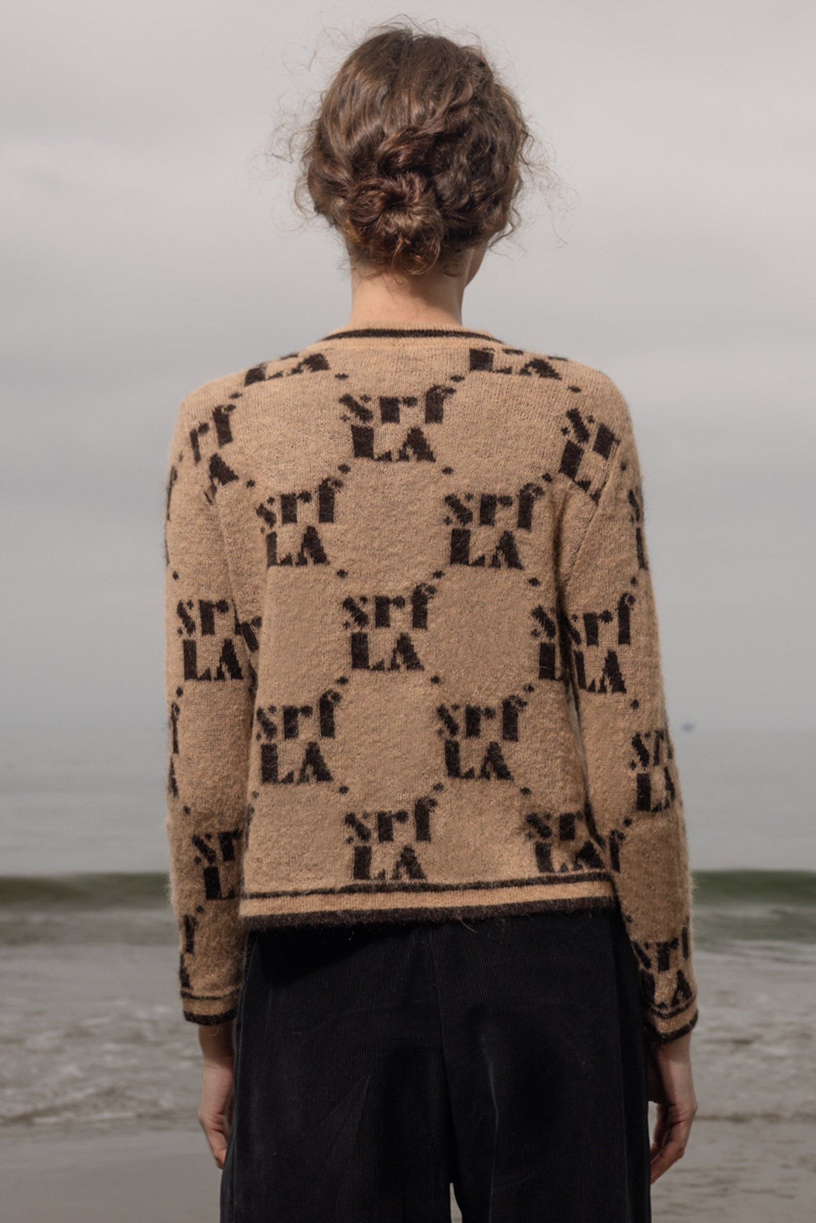 SRF Cardi - Toast - Heidi Merrick