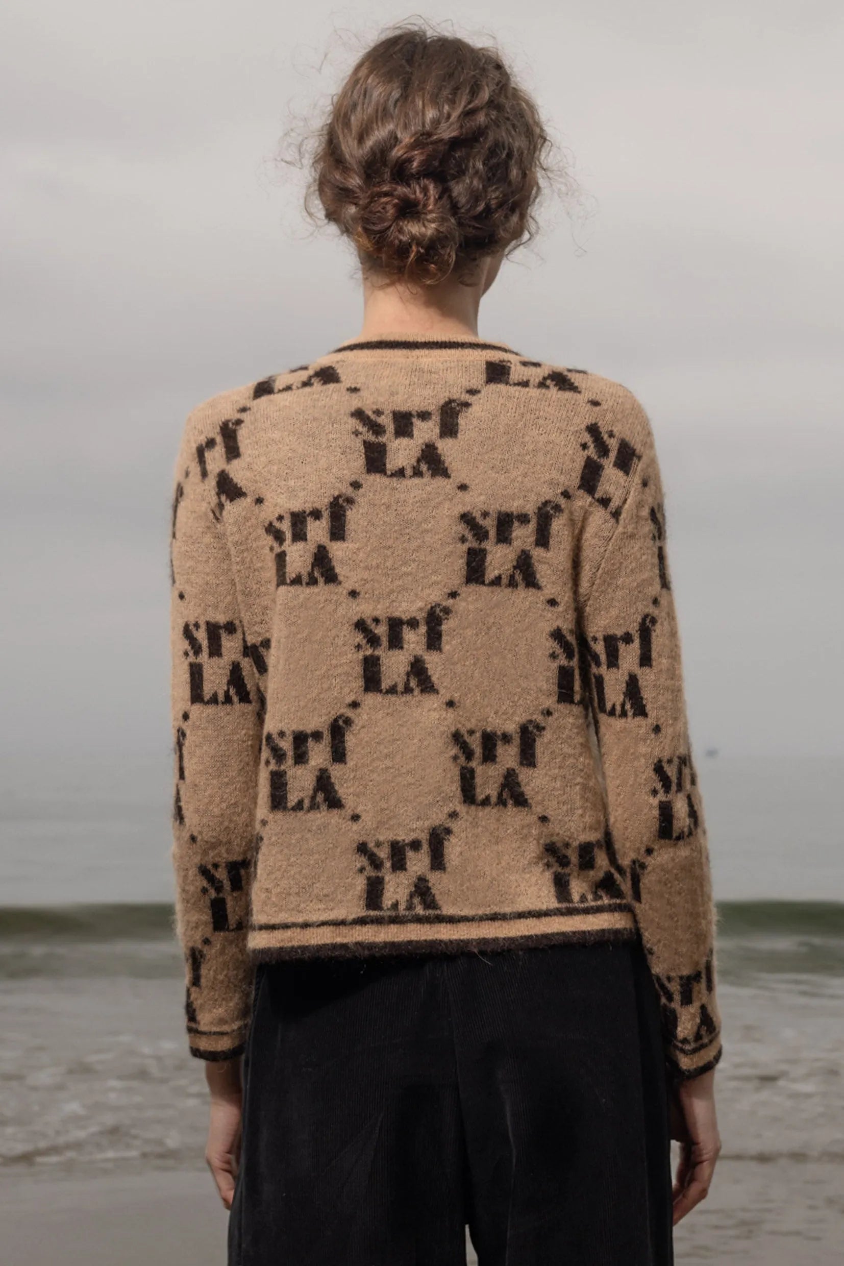 SRF Cardi - Toast - Heidi Merrick