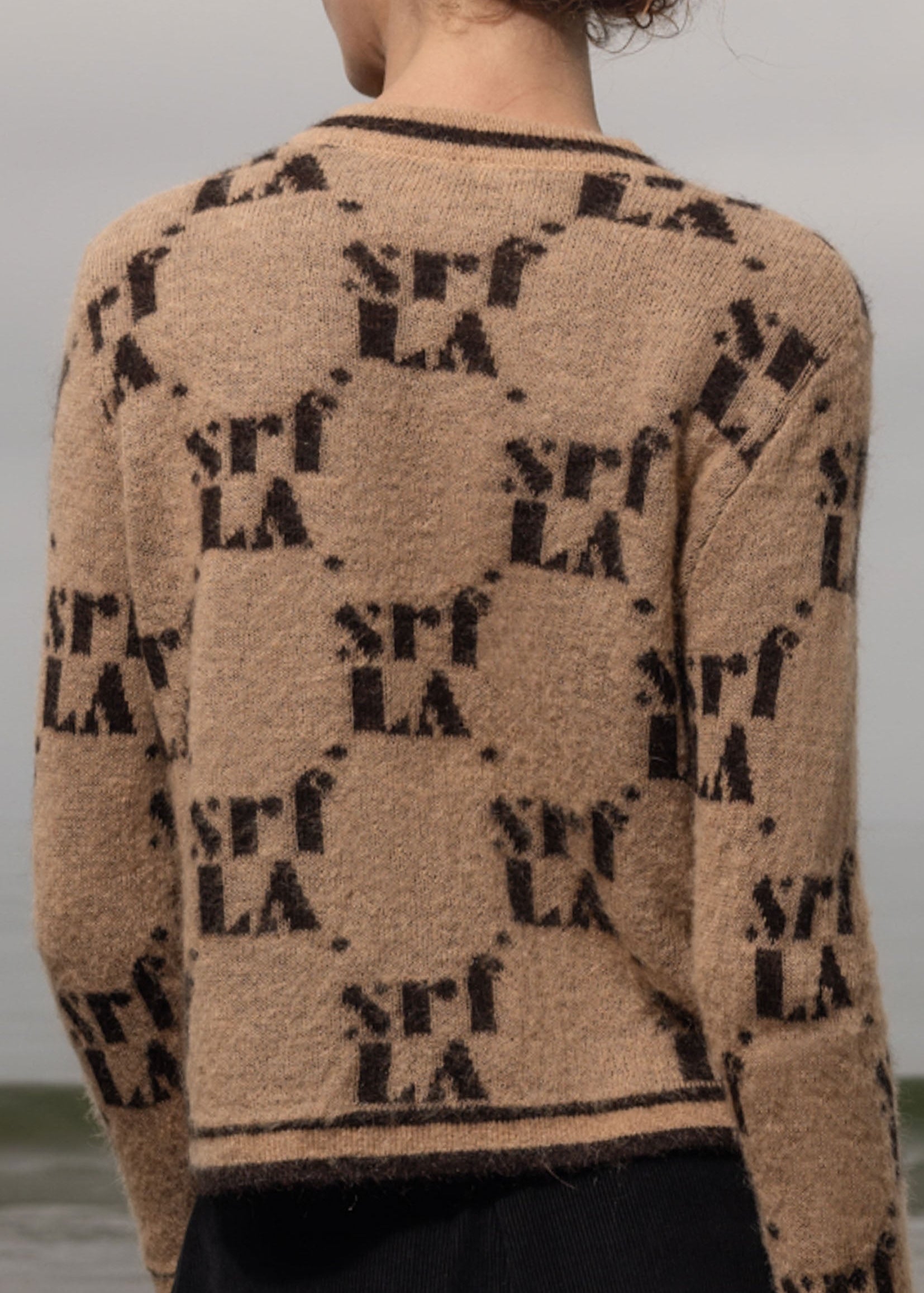 SRF Cardi - Toast - Heidi Merrick