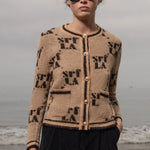 SRF Cardi - Toast - Heidi Merrick