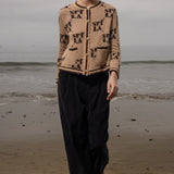 SRF Cardi - Toast - Heidi Merrick