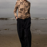 SRF Cardi - Toast - Heidi Merrick