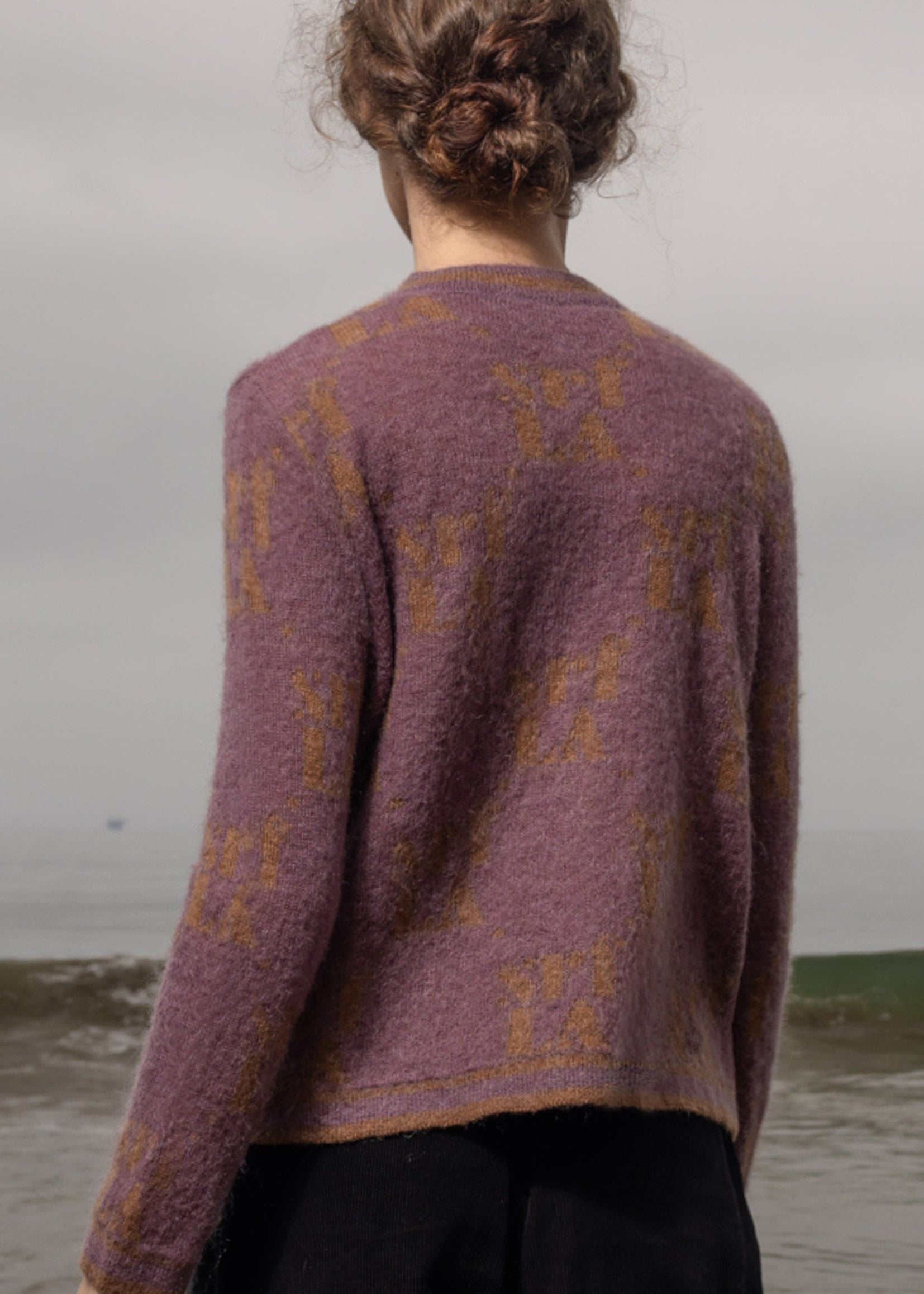 SRF Cardi - Lavender - Heidi Merrick