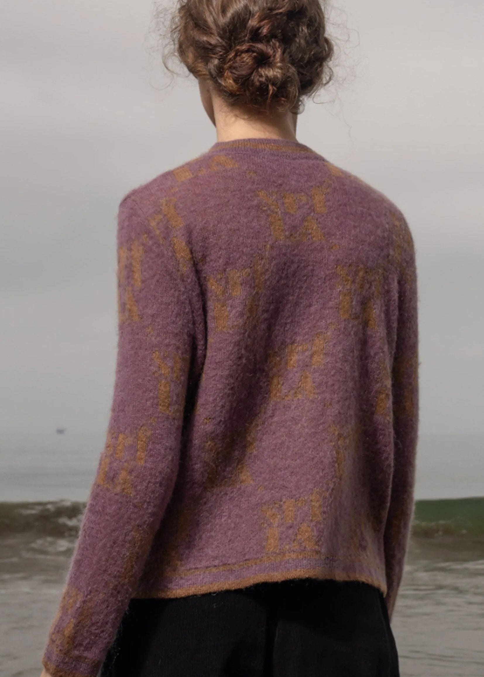 SRF Cardi - Lavender - Heidi Merrick