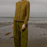 SRF Cardi - Frog - Heidi Merrick