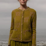 SRF Cardi - Frog - Heidi Merrick