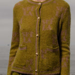 SRF Cardi - Frog - Heidi Merrick