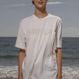 SRF LA Classic Tee - Antique Cream on White