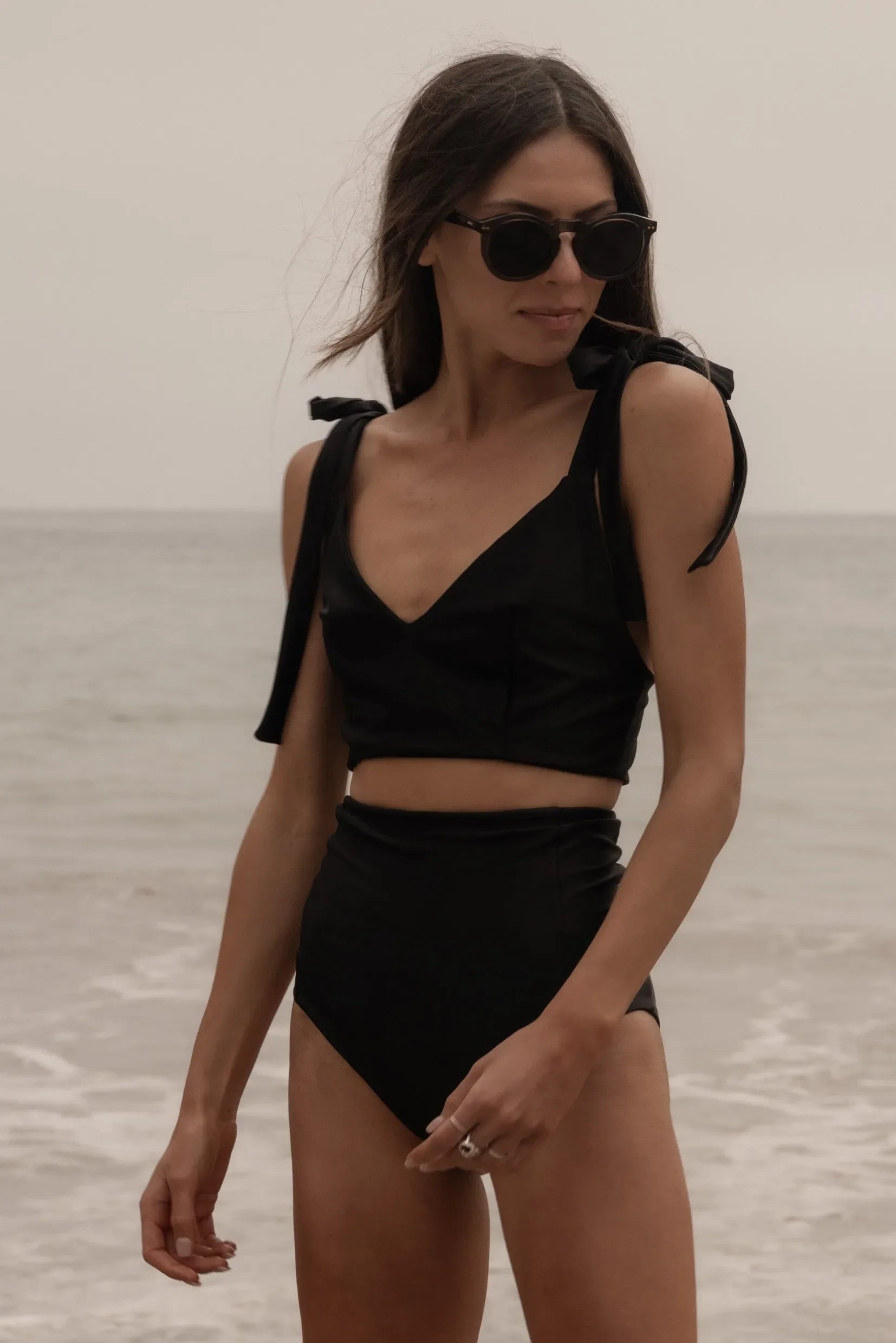 Ballerine Top - Black - Heidi Merrick