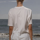 SRF LA Classic Tee - Antique Cream on White