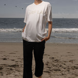 SRF LA Classic Tee - Antique Cream on White