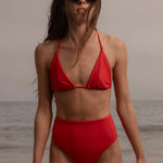 Knotted Triangle Top - Poppy - Heidi Merrick