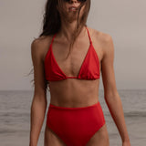 Knotted Triangle Top - Poppy - Heidi Merrick