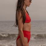 Knotted Triangle Top - Poppy - Heidi Merrick