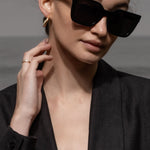Silverlake Frame - Black - Heidi Merrick