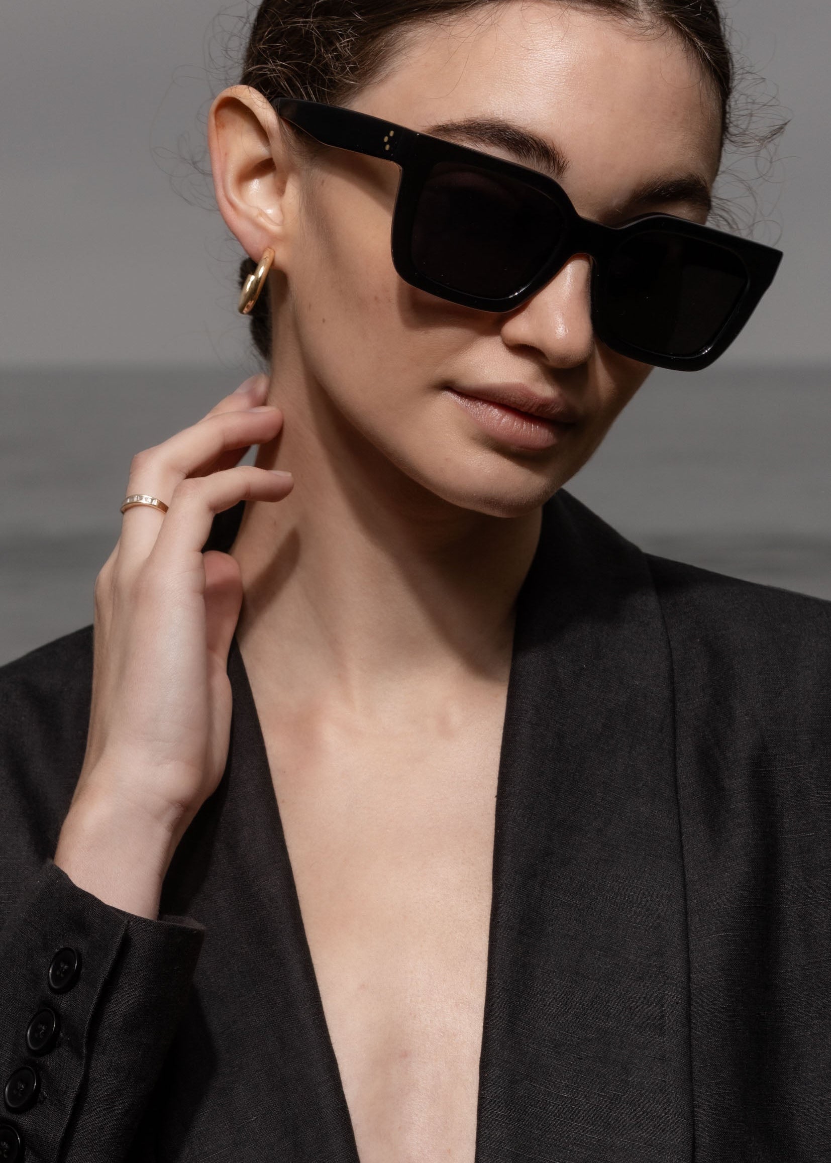 Silverlake Frame - Black - Heidi Merrick